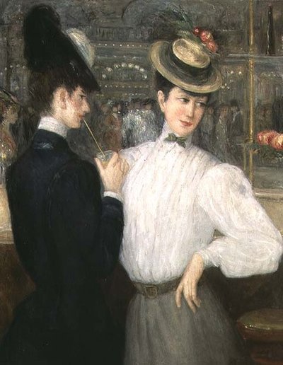 Verfrissingsbar bij de Folies Bergere door Georges Bottini