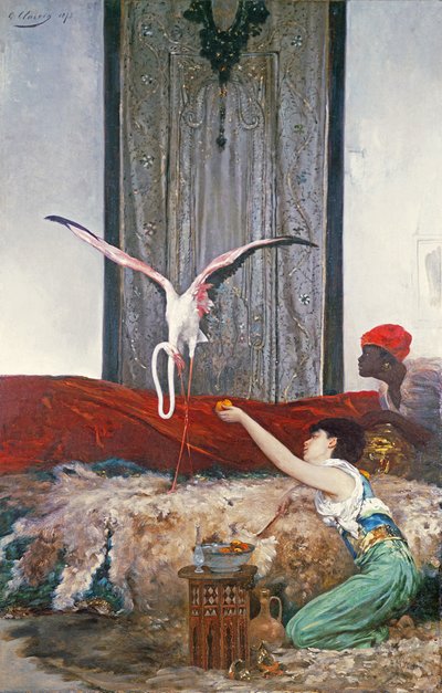 De Huisflamingo door Georges Clairin