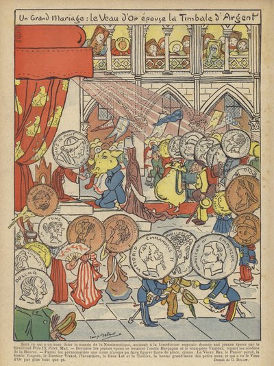 Illustratie voor Le Rire door Georges Delaw