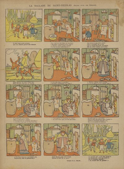 Illustratie voor Le Rire door Georges Delaw