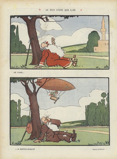 Illustratie voor Le Rire door Georges Delaw