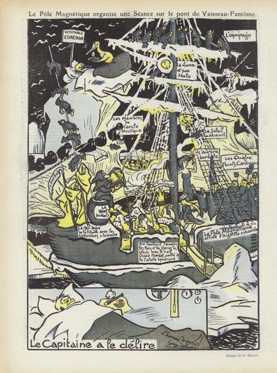 Illustratie voor Le Rire door Georges Delaw