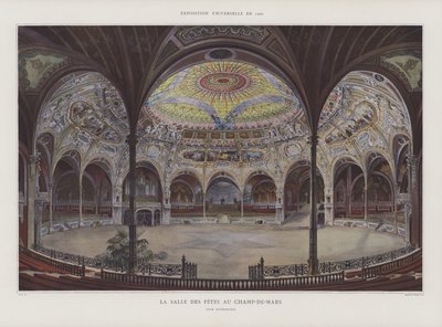 De Feestzaal op het Champ de Mars, Wereldtentoonstelling 1900, Parijs door Georges Felix Garen