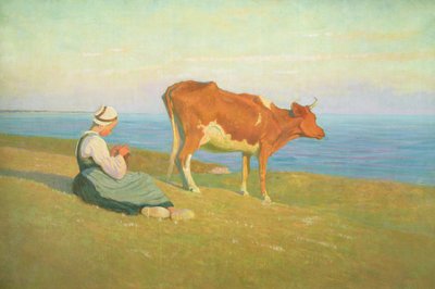 Avond, Bretagne door Georges Gascoyne