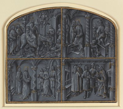 Vier Scènes uit het Leven van Christus door Georges Hurtrel