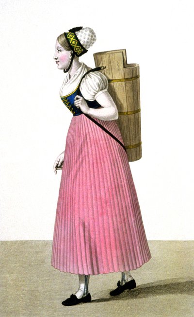 Waterdrager van Coburg door Georges Jacques Gatine