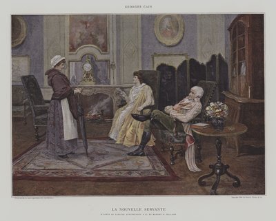 De Nieuwe Dienstmeid door Georges Jules Auguste Cain