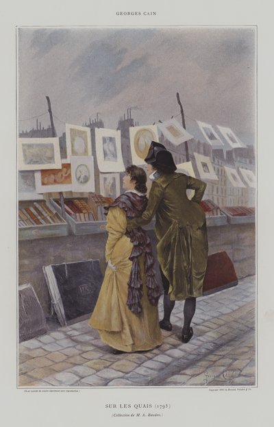 Aan de Kades (1795) door Georges Jules Auguste Cain