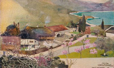 Kantoren van het Griekse Klooster, Vatopedi, 19e eeuw door Georges Kossiakoff