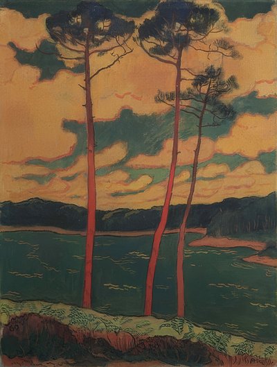 Les Pins rouges door Georges Lacombe