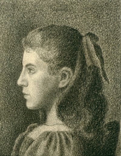 Portret van Berthe Serruys door Georges Lemmen