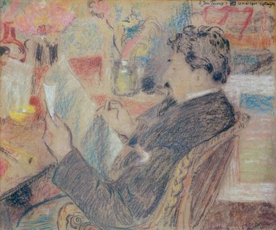 Portret van een man, 1901 door Georges Lemmen