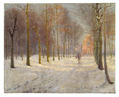 Kerk in Wondelgem door Georges Leon Ernest Buysse