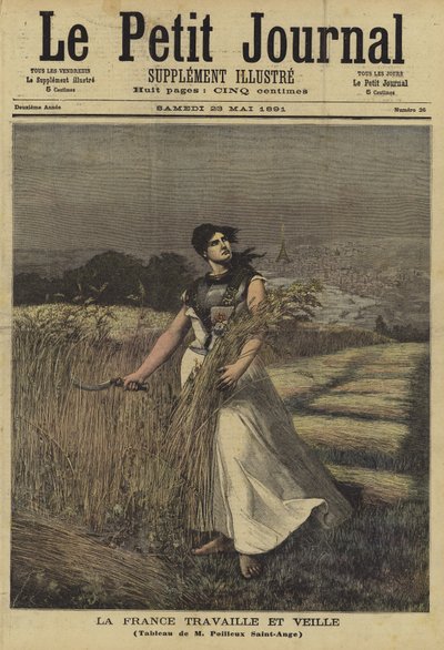Omslag van Le Petit Journal, 23 mei 1891 door Georges Louis Poilleux Saint Ange