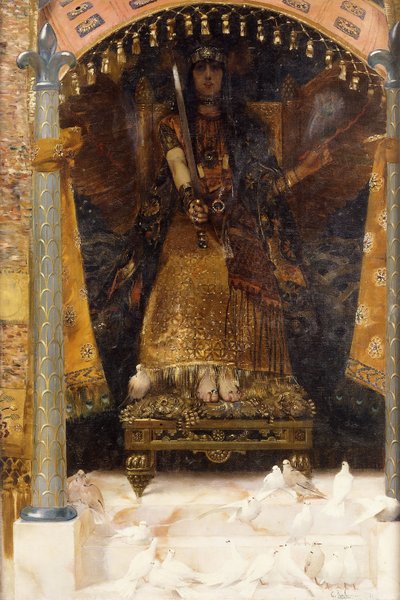 Oorlog en Vrede, 1886 door Georges Marie Rochegrosse