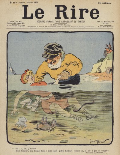 Illustratie voor Le Rire door Georges Meunier