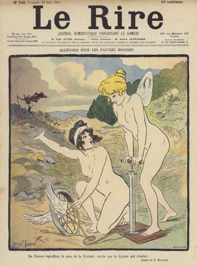 Illustratie voor Le Rire door Georges Meunier