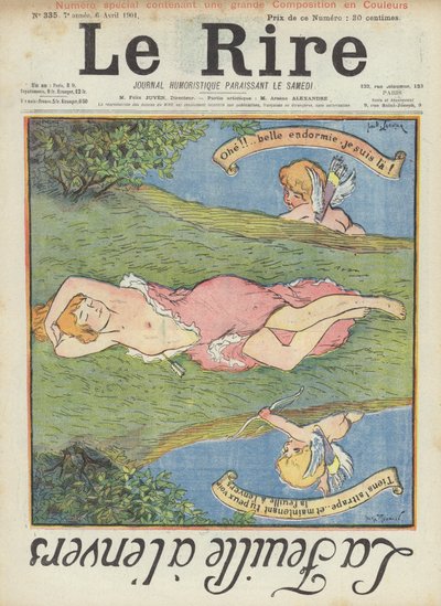 Illustratie voor Le Rire door Georges Meunier