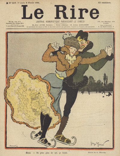 Illustratie voor Le Rire door Georges Meunier