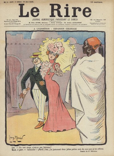 Illustratie voor Le Rire door Georges Meunier