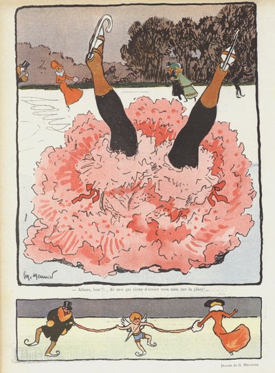 Illustratie voor Le Rire door Georges Meunier