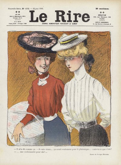 Illustratie voor Le Rire door Georges Meunier