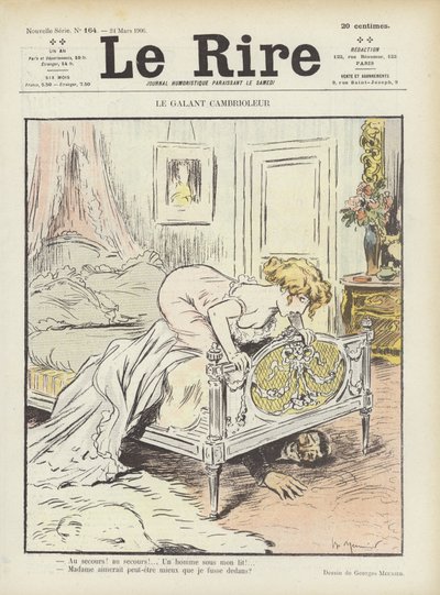 Illustratie voor Le Rire door Georges Meunier