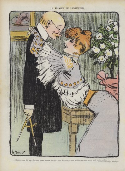Illustratie voor Le Rire door Georges Meunier