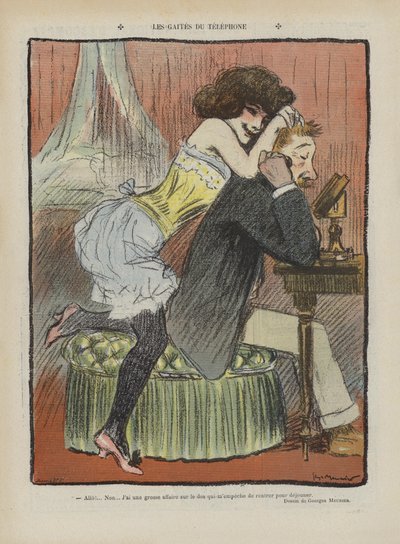 Illustratie voor Le Rire door Georges Meunier