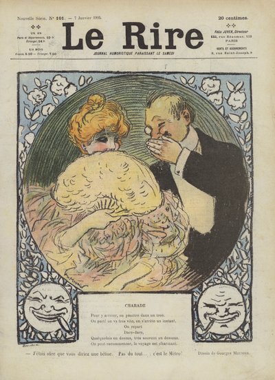 Illustratie voor Le Rire door Georges Meunier