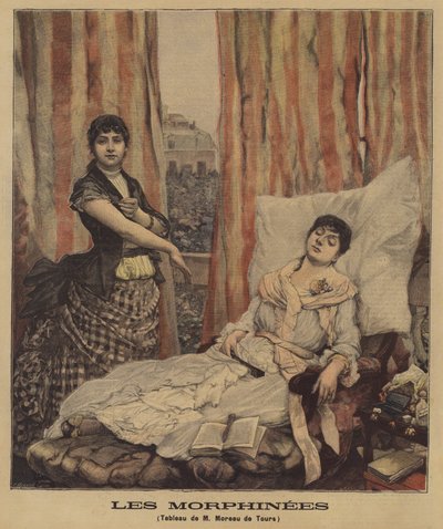 De morfineverslaafden door Georges Moreau de Tours