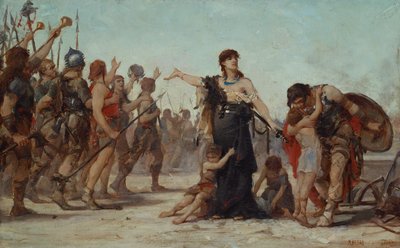 Het Offer aan het Vaderland door Georges Moreau de Tours