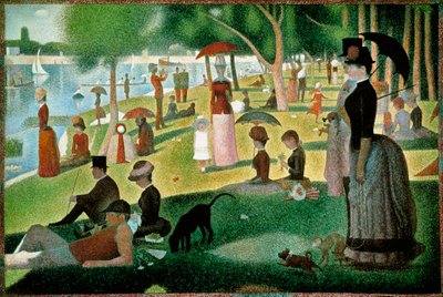 Een zondag op La Grande Jatte door Georges Pierre Seurat