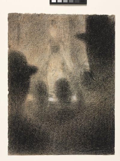 Café-concert, 1887-88 door Georges Pierre Seurat