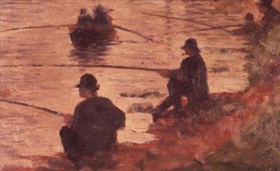 Vissers door Georges Pierre Seurat