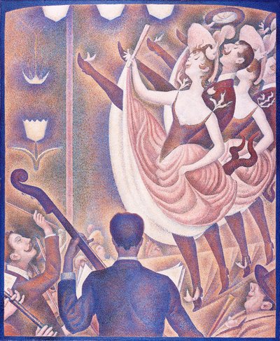 Le Chahut door Georges Pierre Seurat