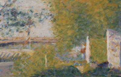 De Brug bij Bineau door Georges Pierre Seurat