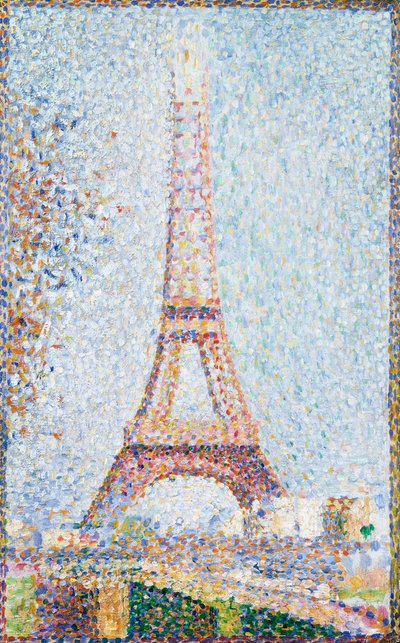 De Eiffeltoren door Georges Pierre Seurat