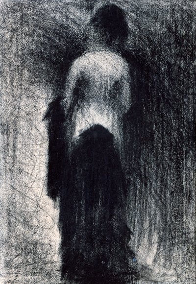 Vrouw Gezien van Achteren door Georges Pierre Seurat