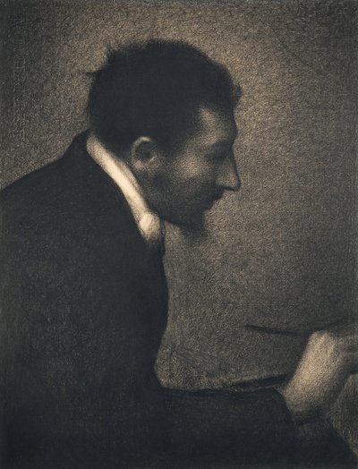 Aman-Jean, 1882-83 door Georges Seurat