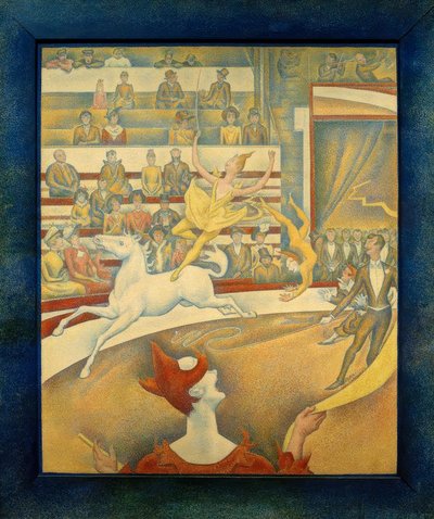 De circus door Georges Seurat