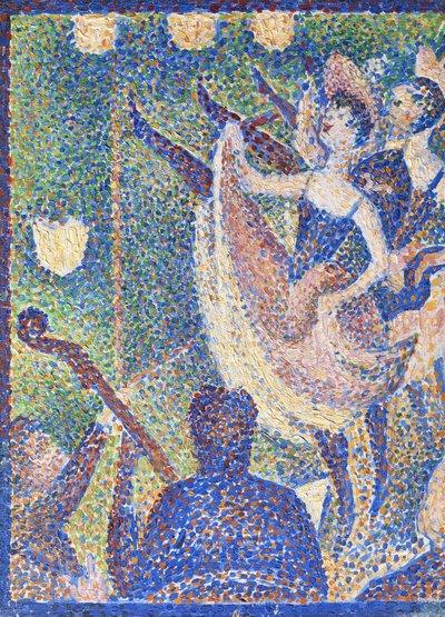 Studie voor De Chahut, c.1889 door Georges Seurat