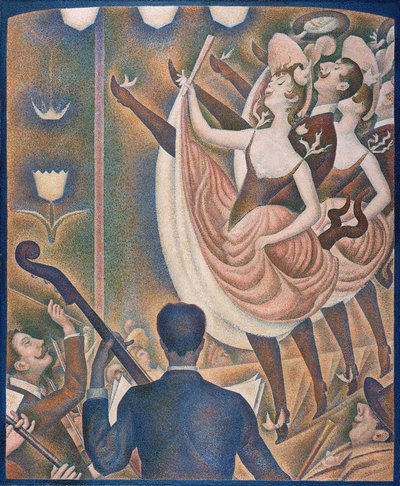 De Can-Can door Georges Seurat