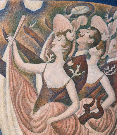 De Can-Can door Georges Seurat