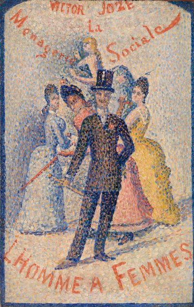 De Vrouwenversierder door Georges Seurat