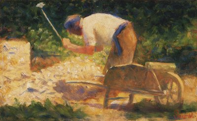 De Steenbreker door Georges Seurat