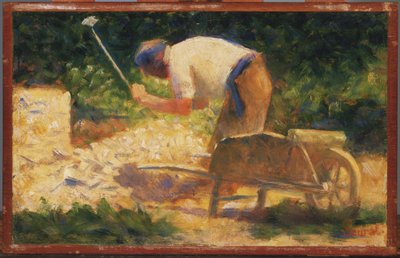 De Steenbreker door Georges Seurat