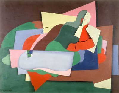 Liggende Man, 1925 door Georges Valmier