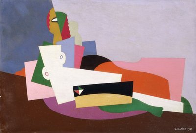 Liggend Naakt, 1923 door Georges Valmier