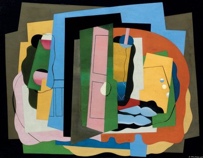 De roze deur door Georges Valmier
